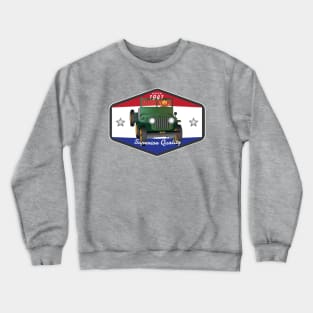 Waving Jeep Jeep Crewneck Sweatshirt